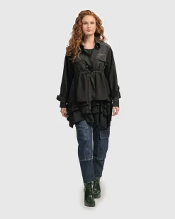 Women Alembika Jackets<Urban Strut Poker Jacket, Black