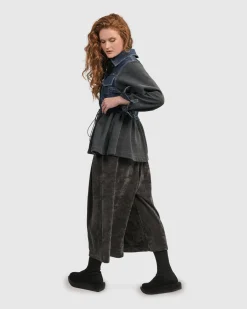 Women Alembika Plus<Urban Strut Ruched Jacket, Denim