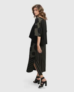 Women Alembika Tops & Tunics<Urban Suntory Cropped Tee, Khaki