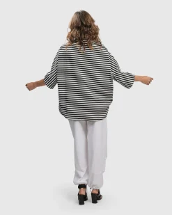 Women Alembika Tops & Tunics<Urban Trekker Sweatshirt, Black