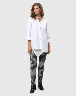 Women Alembika Pants & Skirts<Urban Vibe Iconic Stretch Jeans, Storm