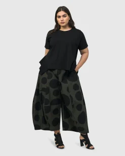 Women Alembika Plus<Urban Yamamoto Relaxed Top, Black