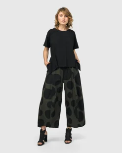 Women Alembika Plus<Urban Yamamoto Relaxed Top, Black