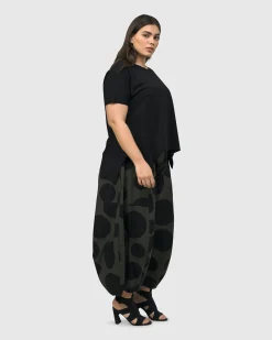 Women Alembika Plus<Urban Yamamoto Relaxed Top, Black