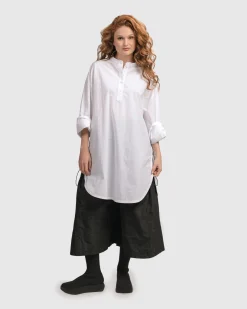 Women Alembika Tops & Tunics<Urban Zen Tunic Top, White