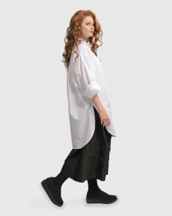 Women Alembika Tops & Tunics<Urban Zen Tunic Top, White