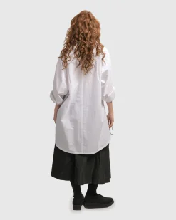 Women Alembika Plus<Urban Zen Tunic Top, White