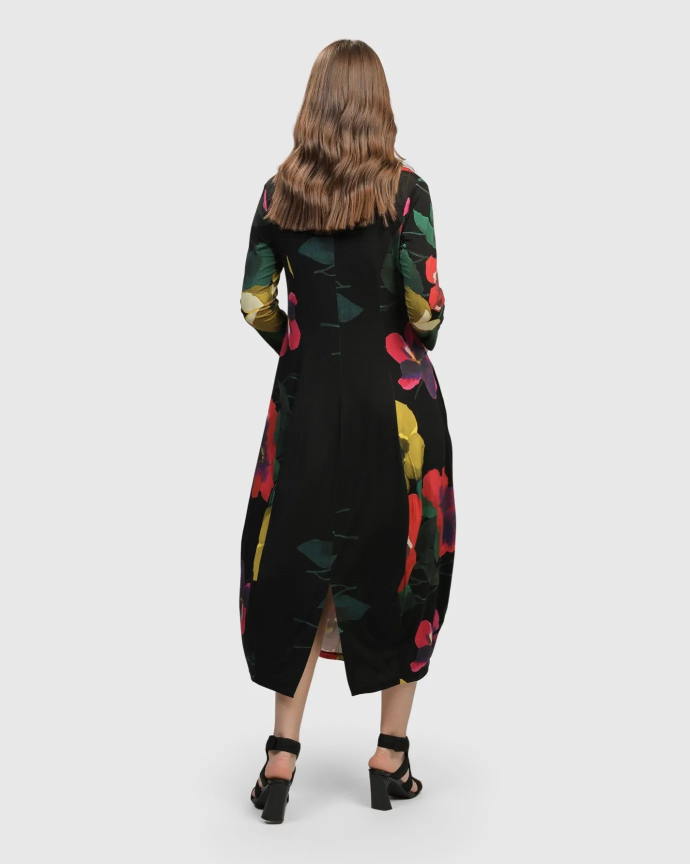 Women Alembika Dresses<Valencia Cocoon Dress, Garden