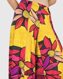 Women Alembika Plus<Wildflower Punto Pants, Bouquet