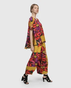 Women Alembika Plus<Wildflower Punto Pants, Bouquet