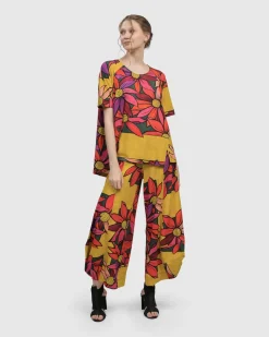 Women Alembika Pants & Skirts<Wildflower Punto Pants, Bouquet