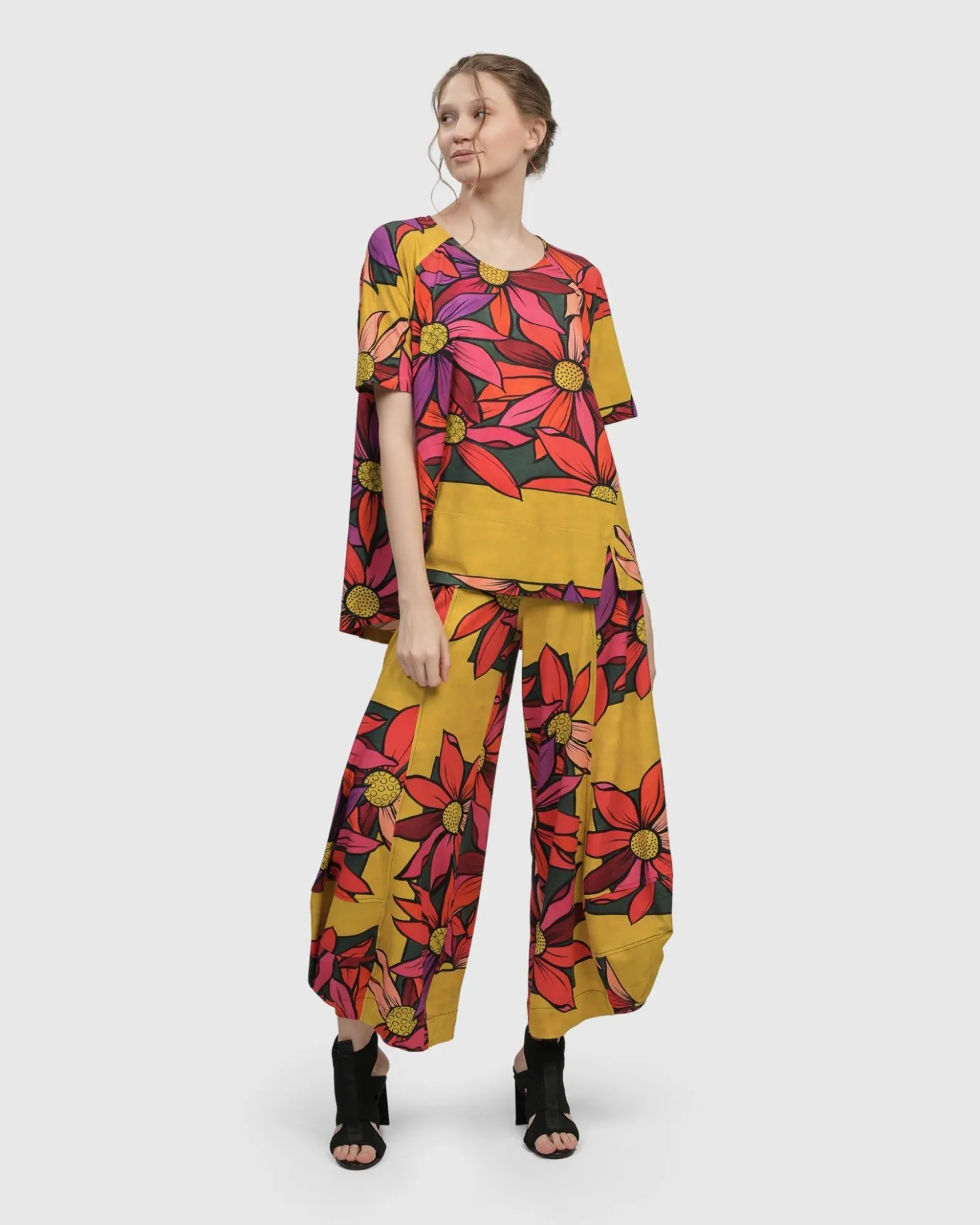 Women Alembika Pants & Skirts<Wildflower Punto Pants, Bouquet