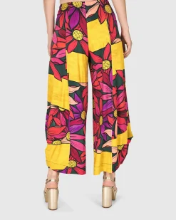 Women Alembika Pants & Skirts<Wildflower Punto Pants, Bouquet