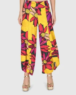 Women Alembika Pants & Skirts<Wildflower Punto Pants, Bouquet
