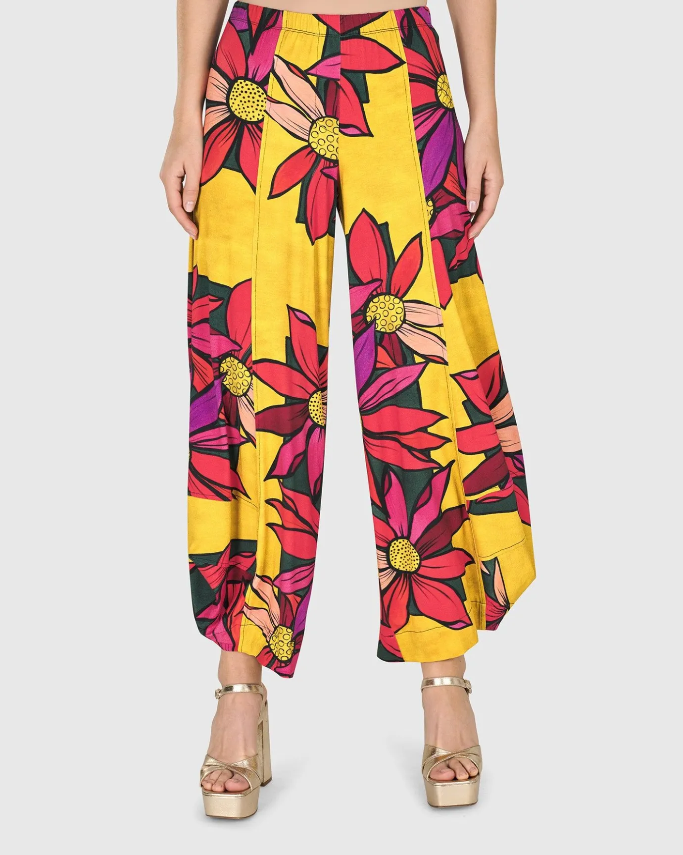 Women Alembika Pants & Skirts<Wildflower Punto Pants, Bouquet