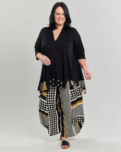 Women Alembika Plus<Willa Punto Pants, Circles
