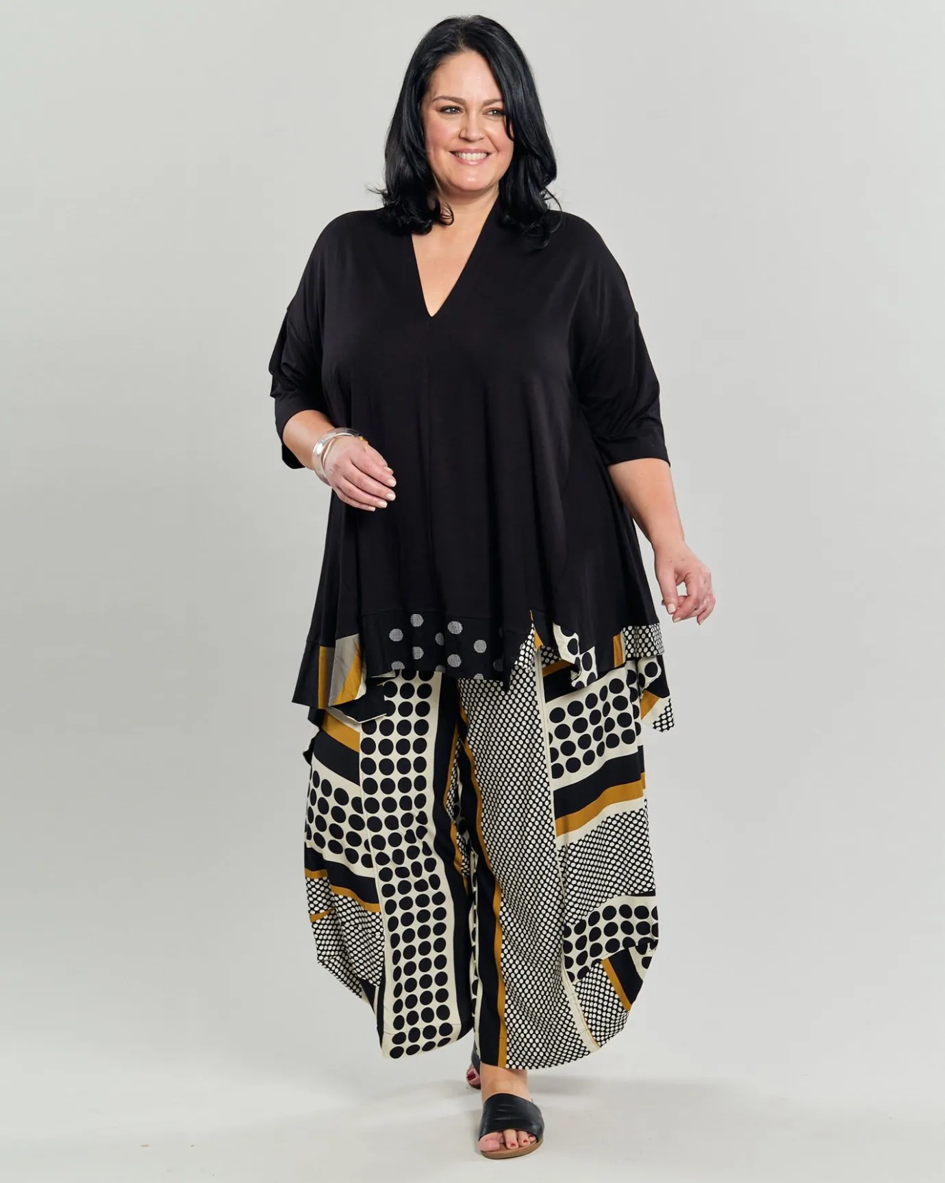 Women Alembika Plus<Willa Punto Pants, Circlesp