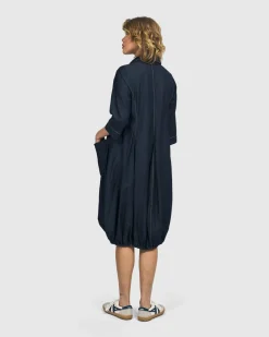Women Alembika Dresses<Winona Wonderful Dress, Denim