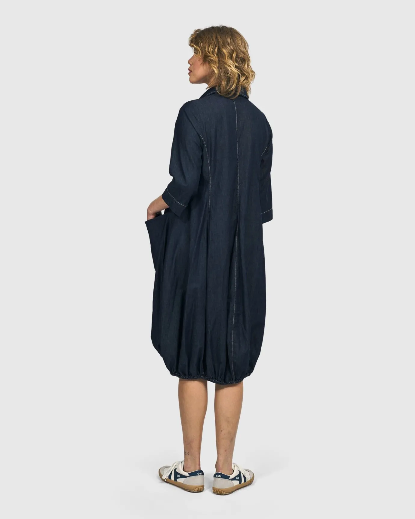 Women Alembika Dresses<Winona Wonderful Dress, Denim