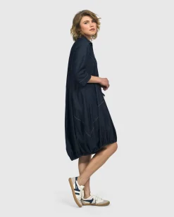 Women Alembika Plus<Winona Wonderful Dress, Denim