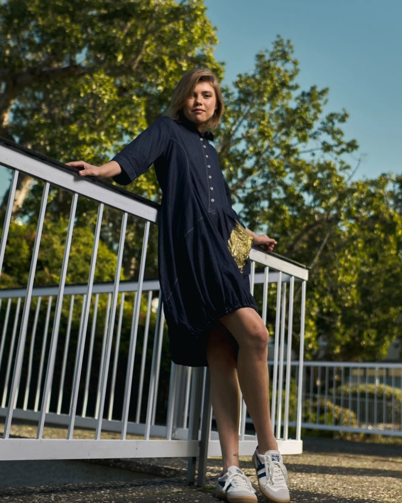 Women Alembika Plus<Winona Wonderful Dress, Denim