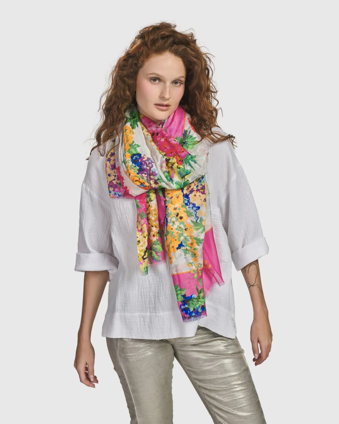 Women Alembika Accessories<Wisteria Scarf, Lavender
